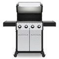 Gratar CROWN S420 Broil King, 142x58x117 cm, inox/fonta, negru/gri