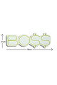 Decoratiune luminoasa LED, BOSS, Benzi flexibile de neon, DC 12 V, Galben