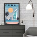 Tablou decorativ, Dubai (55 x 75), MDF , Polistiren, Multicolor