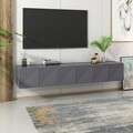 Comoda TV, Olivia, Artemis, 180x45x37 cm, PAL, Antracit