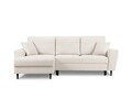 Coltar extensibil stanga 4 locuri, Moghan, Micadoni Home, BL, 241x145x88 cm, poliester Boucle, bej