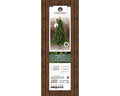 Brad de Craciun cu 260 LED-uri Imperial Pine, Everlands, IP44, 525 varfuri, 117x180 cm, verde