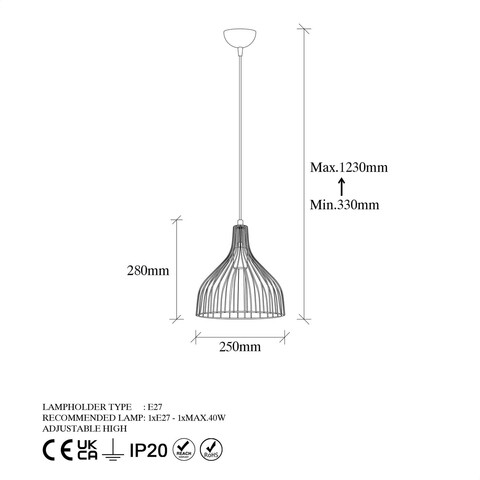 Lustra, Fulgor, 942FLG1411, Metal, Auriu