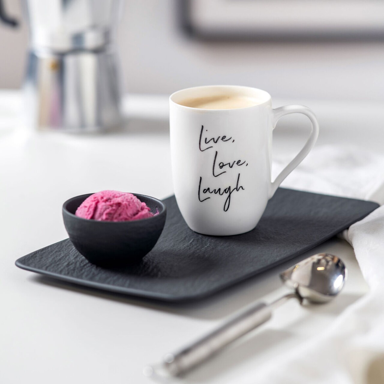 Cana Live Love Laugh, Villeroy & Boch Statement, 280 ml, portelan premium - 1 | YEO