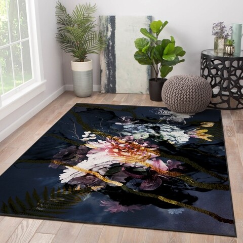 Covor Floris, Oyo Concept, 100x140 cm, poliester, multicolor