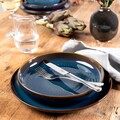 Set de masa 6 piese, Like Villeroy & Boch, Crafted Denim, portelan premium, albastru