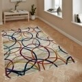 Covor Webtappeti Rings Multi 140x200 cm, multicolor