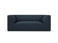 Canapea 2 locuri, Ruby, Micadoni Home, BL, 174x93x69 cm, poliester, albastru navy