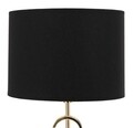 Lampa de masa Glam Rings, Mauro Ferretti, 1 x E27, 40W, Ø25x54.5 cm, fier/textil