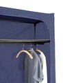 Organizator textil pentru imbracaminte, Wenko, Business, 75 x 50 x 160 cm, poliester, albastru