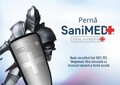 Perna Alcam, SaniMed® 70x70 cm, microfibra matlasata hipoalergenica, umplutura cu tratament SILVERPLUS®