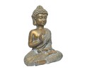 Statueta decorativa pentru exterior, Buddha - one hand up, Decoris, 14.5 x 23.5 x 30.5 cm, polimagneziu