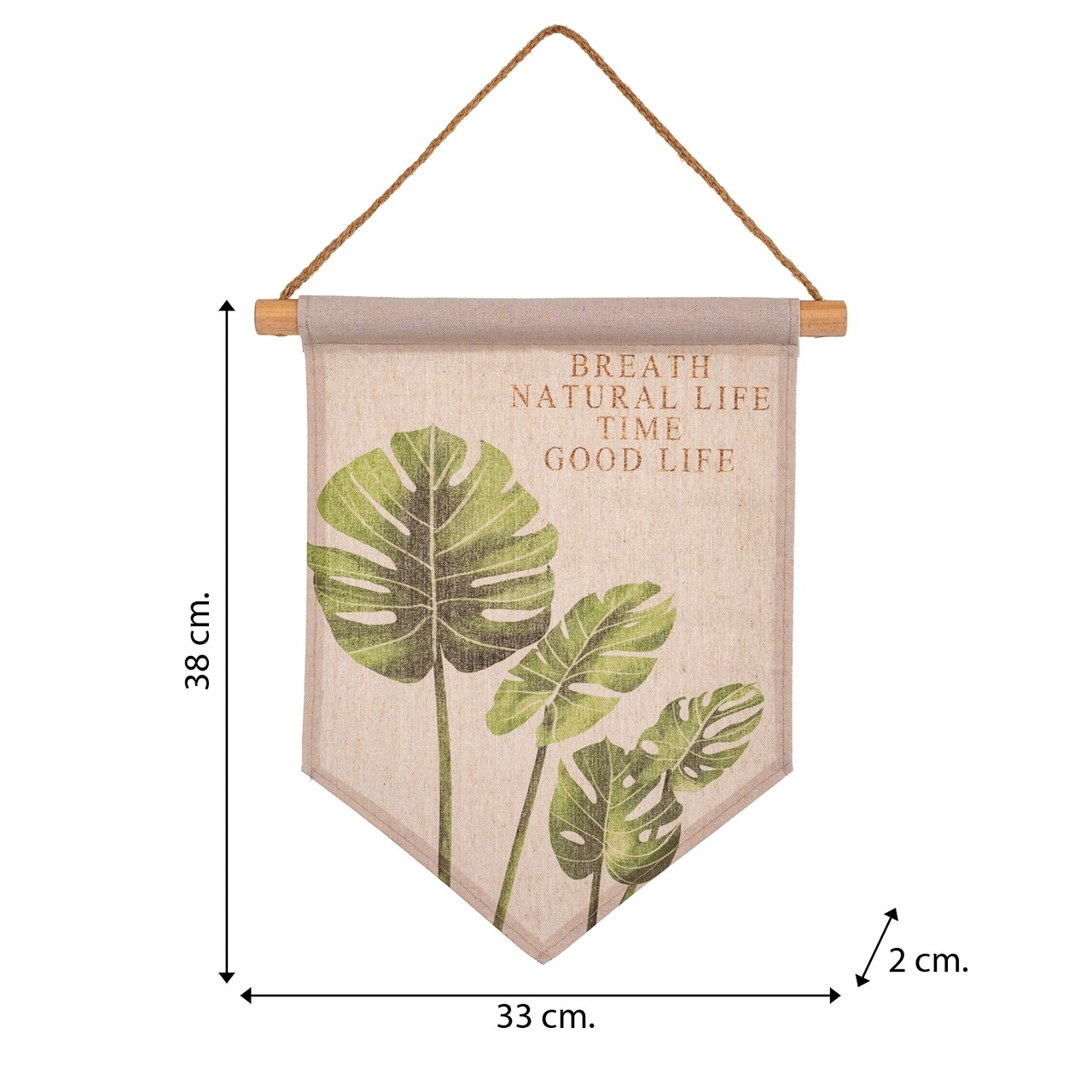 Decoratiune De Perete Natural Life, Creaciones Meng, In/brad Chinezesc, 33x38 Cm