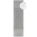 Covor Elton Stripe Wash Grey, Flair Rugs, 60x240 cm, polipropilena/poliester, gri