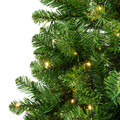 Brad de Craciun cu 260 LED-uri Imperial Pine, Everlands, IP44, 525 varfuri, 117x180 cm, verde