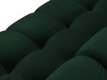 Coltar stanga 4 locuri, Justin, Micadoni Home, BL, 236x160x72 cm, catifea, verde bottle