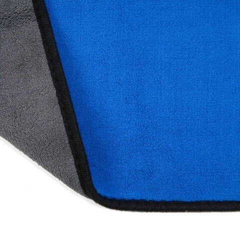 Laveta pentru masina Heinner, 38x45 cm, microfibra, albastru