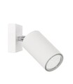 Lampa de perete Lampex, Rolos White, GU10, 40W