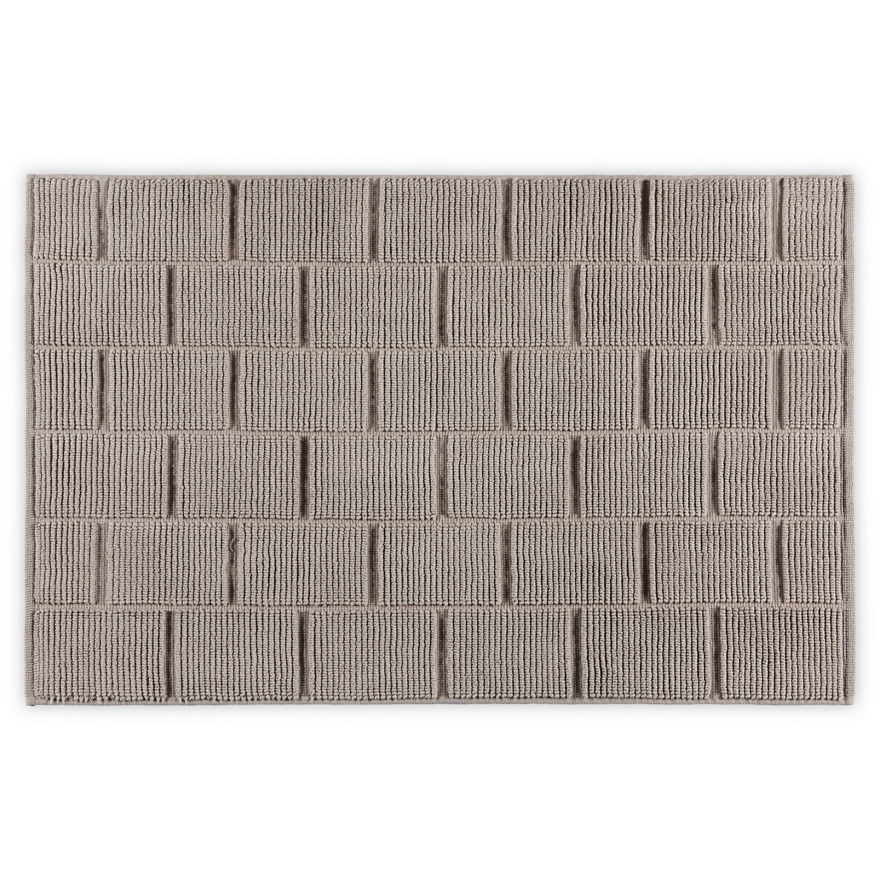 Covoras de baie, L\'appartement , Tile, 50x80 cm, Bumbac, Maro