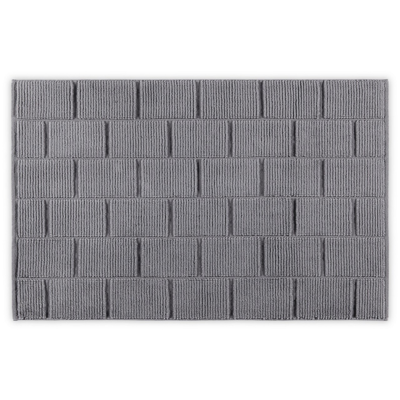 Covoras de baie, L\'appartement , Tile, 50x80 cm, Bumbac, Gri