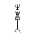 Cuier Mannequin, Gift Decor, 42 x 42 x 171 cm, metal, negru