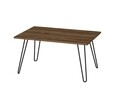 Masuta de cafea Deren Walnut, Furny Home, 90x60x47 cm, aluna