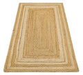 Covor, Ech 10 Natural White, 120x180 cm, Iuta, Bej / Camel