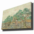 Tablou decorativ, 70100VANGOGH021, Canvas , Lemn, Multicolor