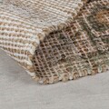 Covor Selena Jute Green, Flair Rugs, 60x230 cm, iuta/poliester/bumbac, verde