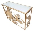 Consola Glam Univers, Mauro Ferretti, 114x40.5x80 cm, fier, auriu