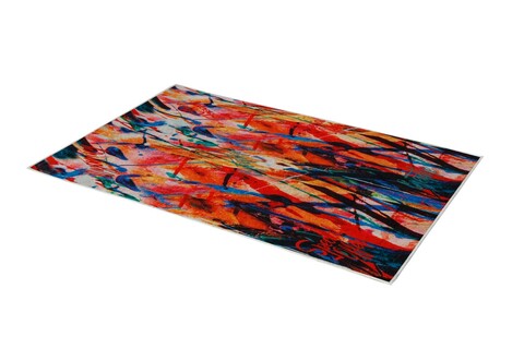 Covor de hol, Ansley, 80x150 cm, Poliester, Multicolor