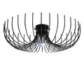 Plafoniera Lion, Maison in Design, Ø56 cm, 1 x E27, 100W, negru