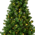 Brad de Craciun cu 260 LED-uri Imperial Pine, Everlands, IP44, 525 varfuri, 117x180 cm, verde