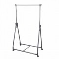 Suport pentru haine cu 4 roti, Clothing Rack, 91 x 22 x 93 cm, metal