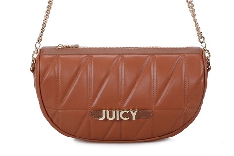 Geanta Juicy Couture 238, 28x8x15 cm, piele ecologica, tan