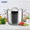 Oala cu capac, Cooking by Heinner, Maestro, 18 x 15 cm, 3.5 L, inox, gri