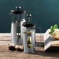 Presa franceza pentru cafea si ceai / cafetiera BergHOFF, Essentials Maestro, 1 L, inox/sticla termorezistenta