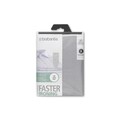 Husa masa de calcat aluminizata, Brabantia,  30 x 110 cm, 100% bumbac, gri