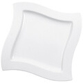 Farfurie intinsa NewWave, Villeroy & Boch, 27x27x2.6 cm, portelan premium, alb