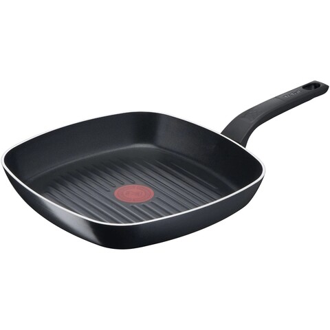 Tigaie grill, Tefal, Simply Clean, 26 x 26 cm, aluminiu