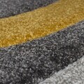 Covor Elude Orb Ochre, Flair Rugs, 60x230 cm, polipropilena, ocru