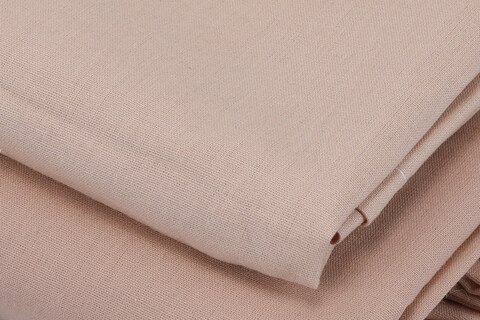 Lenjerie de pat pentru o persoana (FR), Beige, Patik, Bumbac Ranforce