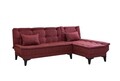 Coltar, Unique Design, 867UNQ1909, Lemn de carpen, Rosu claret