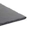 Platou pentru servire Stone, Homla, 50x25 cm, ardezie, negru