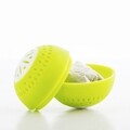 Set 3 bile odorizante pentru frigider, Eco Balls, InnovaGoods, cu carbon activ, 5 cm