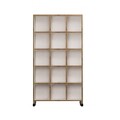 Corp biblioteca, Mod Design, Crotone, 90x165.5x25 cm, Stejar