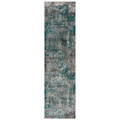 Covor Wonderlust Green, Flair Rugs, 80x300 cm, polipropilena, verde