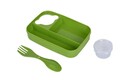 Cutie pentru pranz Excellent Houseware, 1700 ml, 14x19.5x10 cm, polipropilena, verde