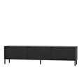 Comoda TV, Inarch, Imaj, 180 x 45.2 x 35 cm, pal melaminat, antracit