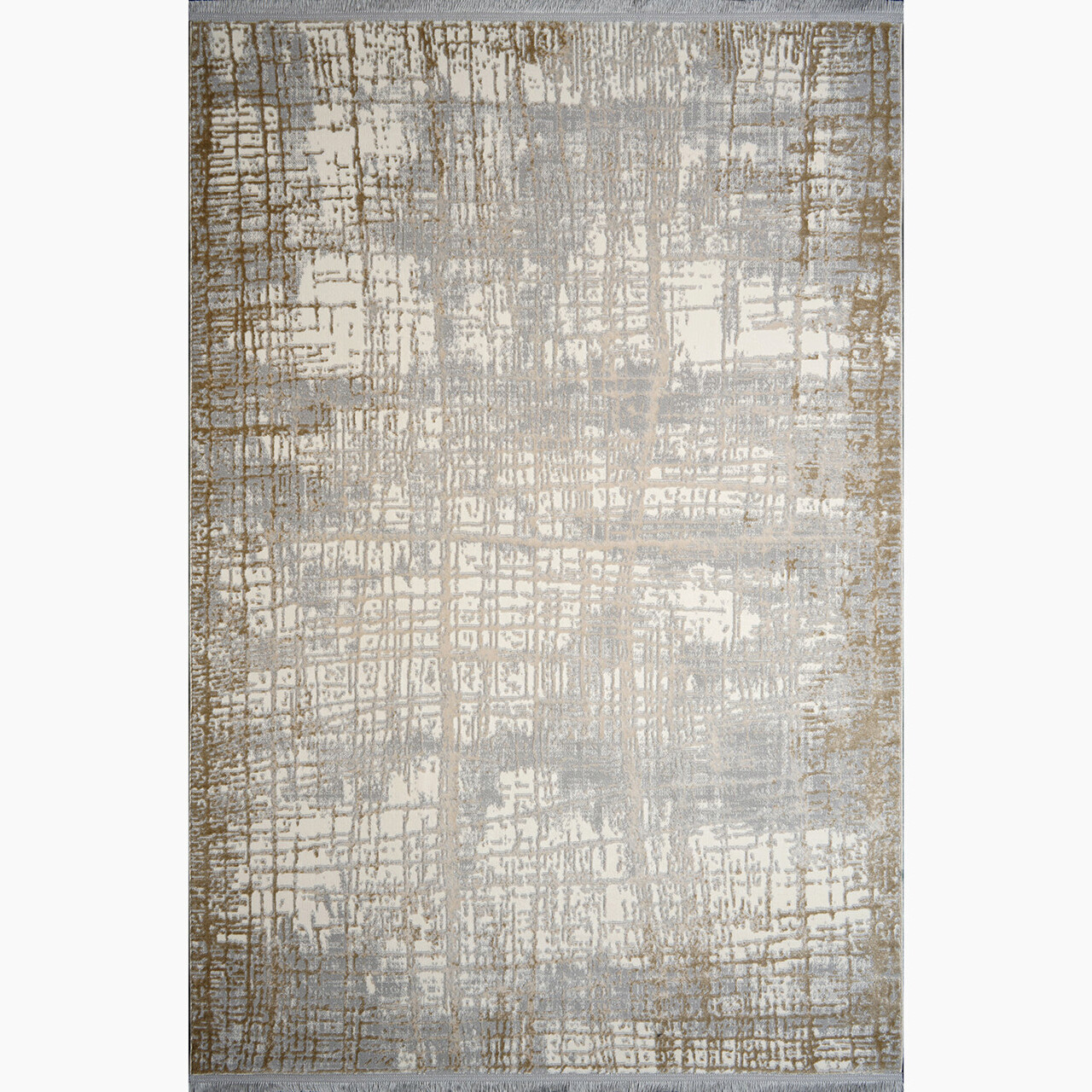 Covor de hol, Notta 1106 , 100x150 cm, 60% polipropilena/40% poliester, Gri / Bej / Crem